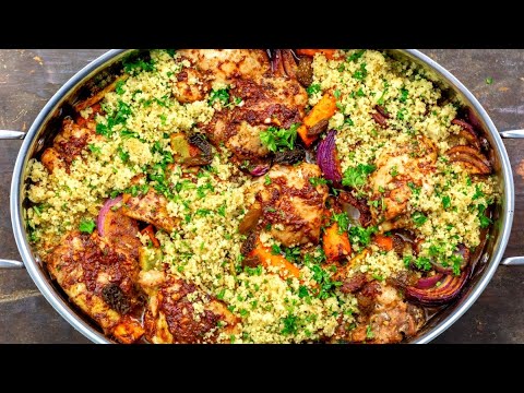Easy Moroccan Chicken Couscous: Rich Spices, Simple Steps